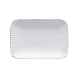 Pearl White 30cm Rectangular Platter