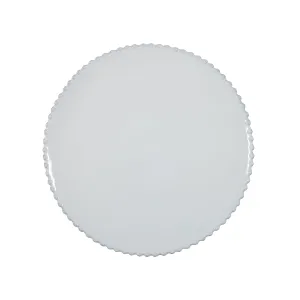 Pearl White 33cm Round Platter