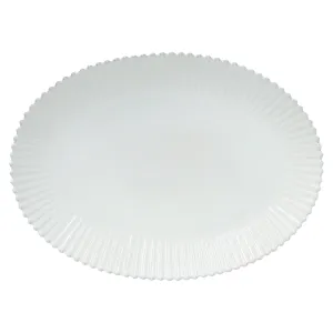 Pearl White Extra Large Oval Platter