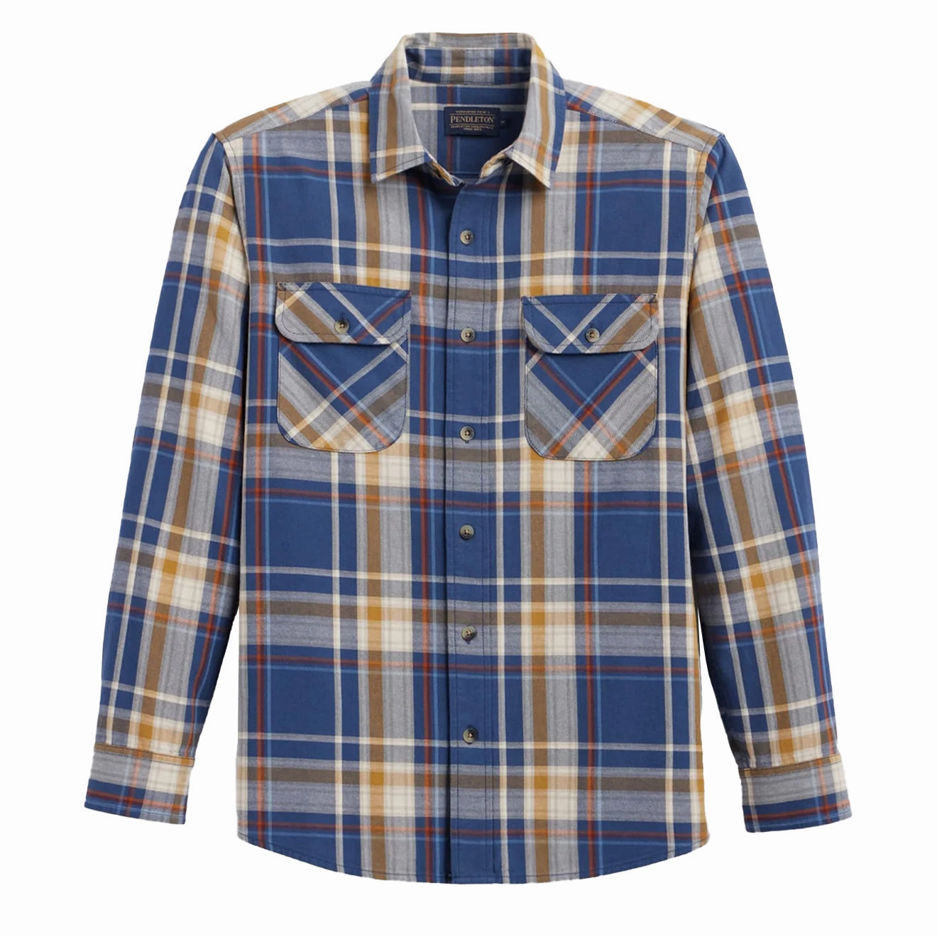 Pendleton Beach Shack Shirt Navy Multi Plaid Mega Sale Now
