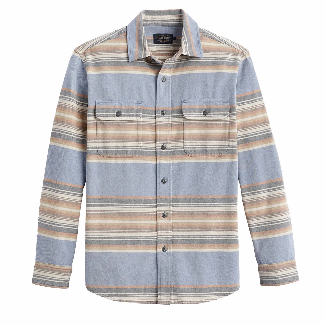 MustHave Items Online Exclusive Savings Pendleton Beach Shack Shirt Soft Indigo Stripe