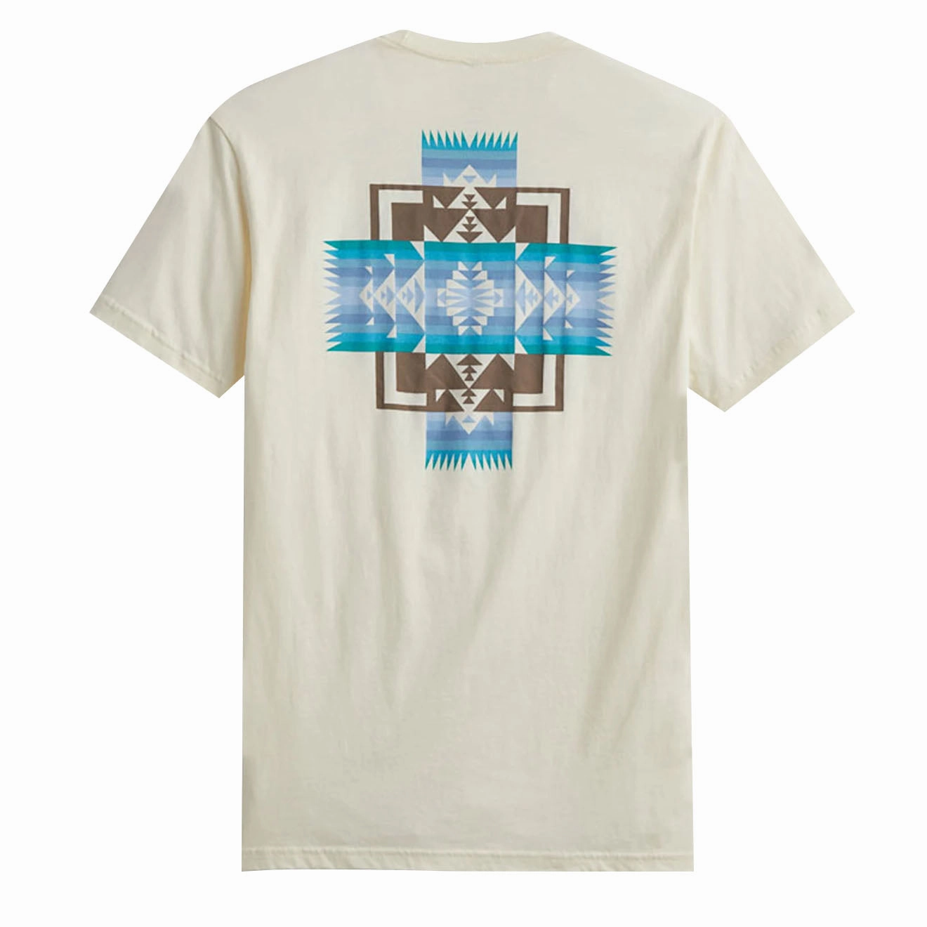 Pendleton Chief Joesph Graphic Tee Natural / Light Blue Price Drop Alert