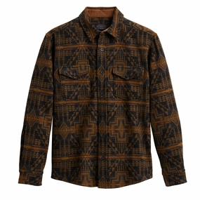 Pendleton La Pine Overshirt Harding Trail Slate Special Deals Online
