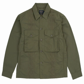 Pendleton Parachute Overshirt Olive MustShop Sale
