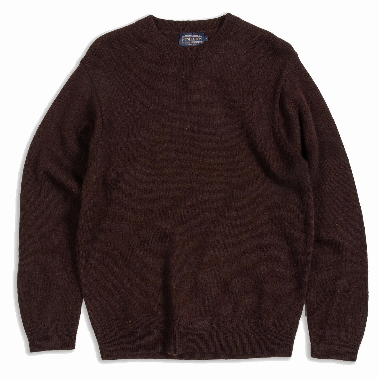 Mega Hot Offer Trending Now Discount Pendleton Wool Crew Espresso Heather