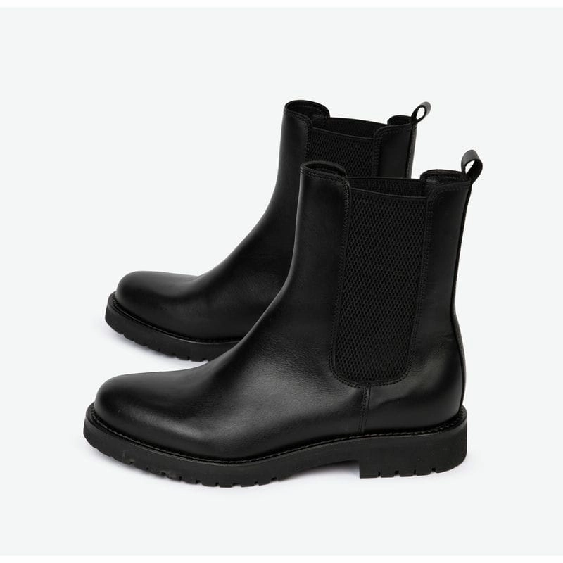 Penelope Chilvers Doma Leather Ladies Ankle Boot - Black Hot Deal Alert Today Only Discount
