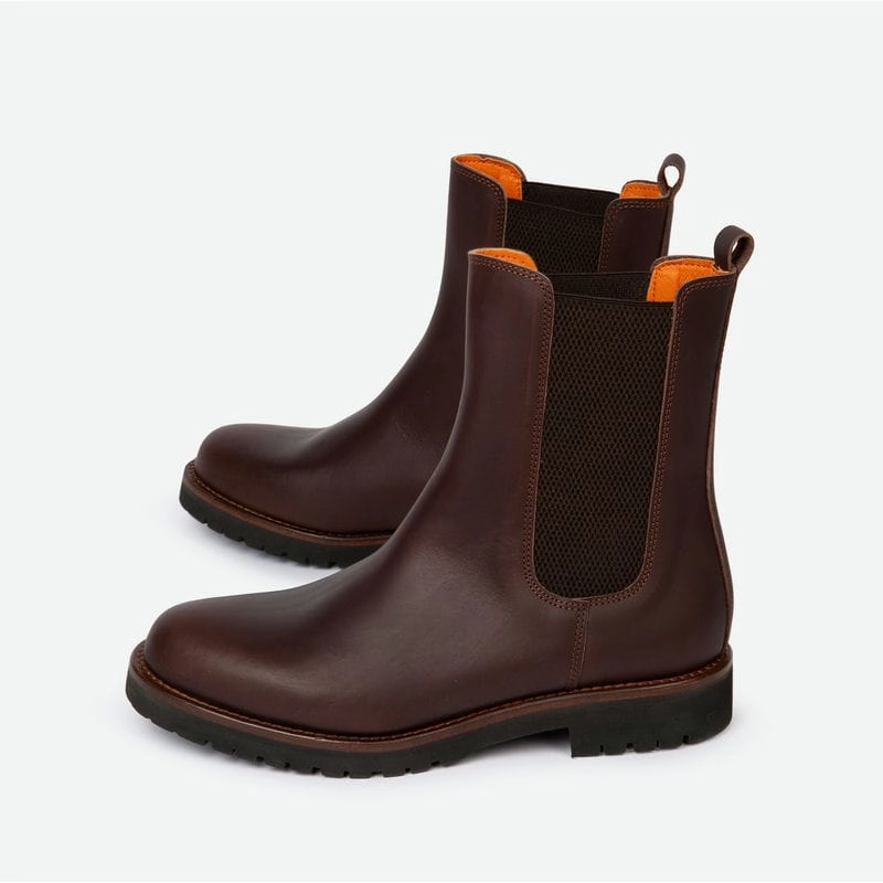 Save Today Event Penelope Chilvers Doma Leather Ladies Ankle Boot - Conker