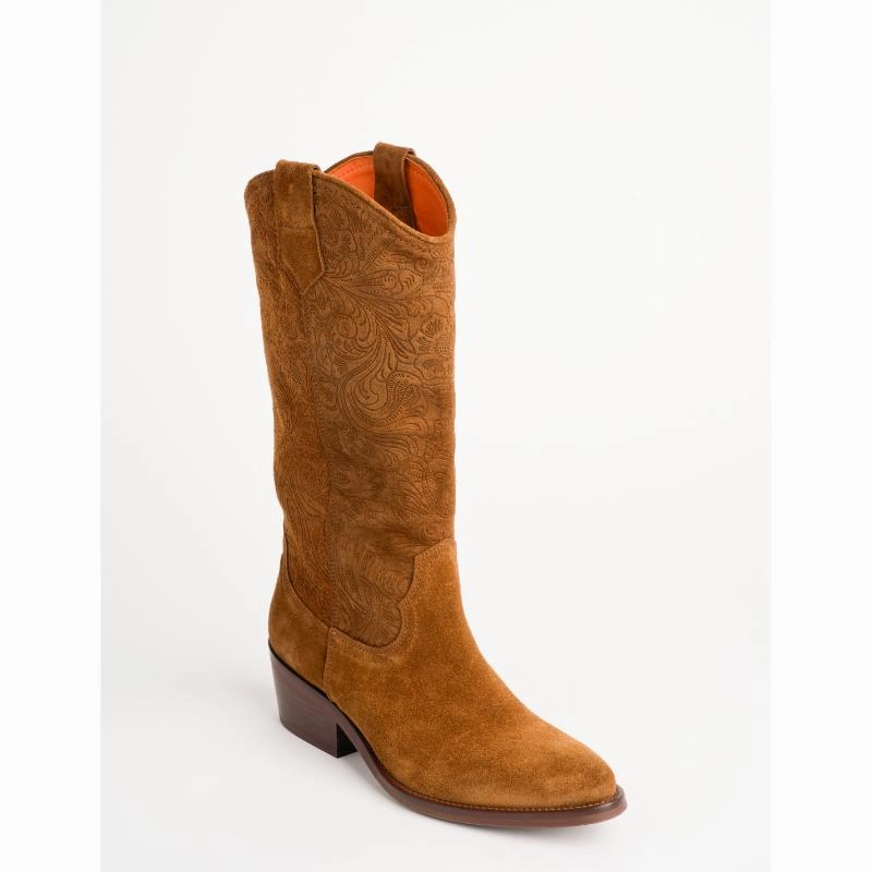Hot Item Clearance Weekend Flash Offer Penelope Chilvers Goldie Cordoban Ladies Suede Boot - Peat