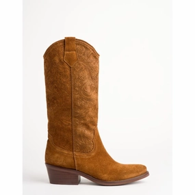 Penelope Chilvers Goldie Cordoban Ladies Suede Boot - Peat Weekend Specials Grab Your Hot Pick