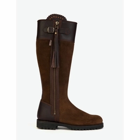 Hot Sale Frenzy Penelope Chilvers Inclement Long Tassel Ladies Weatherproof Boot - Dark Oak
