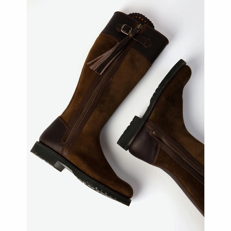 Shop Smart Save Penelope Chilvers Inclement Long Tassel Ladies Weatherproof Boot - Dark Oak