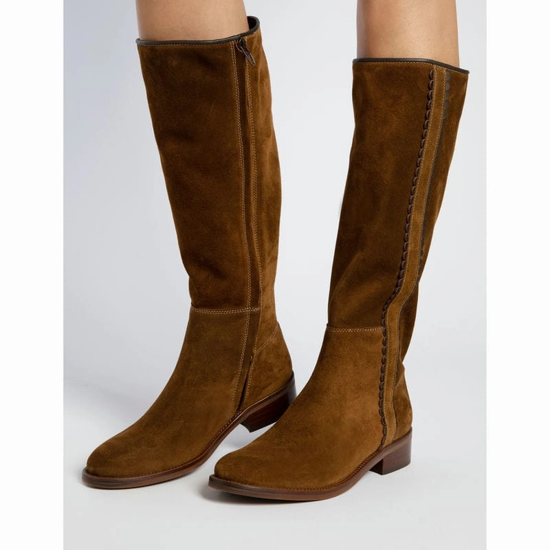 Special Online Offer Shop Save Today Penelope Chilvers Posada Rociera Suede Ladies Boot - Peat