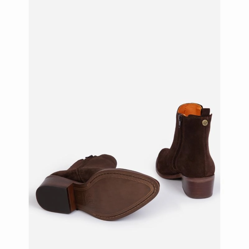 Penelope Chilvers Rove Ladies Suede Boot - Bitter Chocolate Clearance Alert Now Weekend Specials