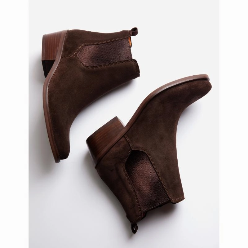 Hot Savings Alert Hot Offer Event Penelope Chilvers Rove Ladies Suede Boot - Bitter Chocolate