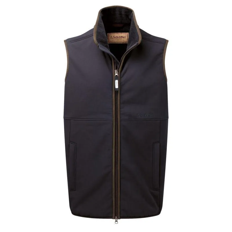 Schoffel Belton Mens Gilet - Navy Sweet Deal Today