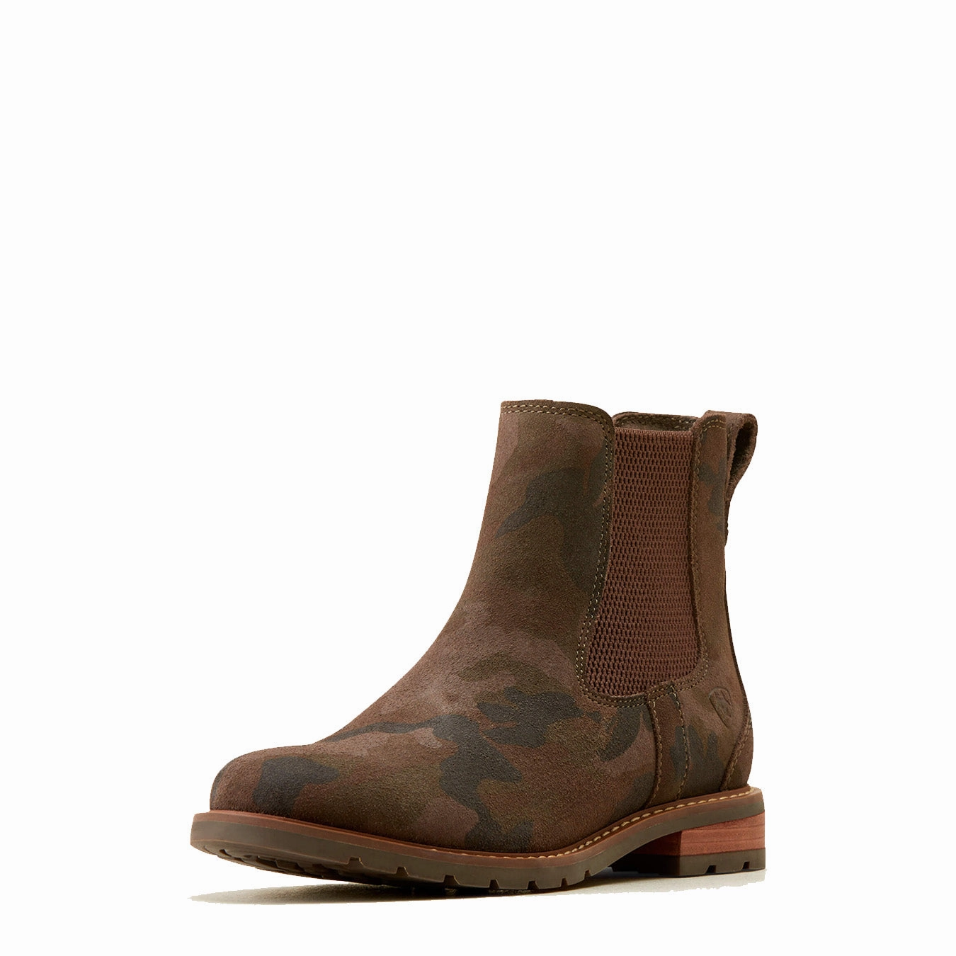 Ariat Womens Wexford Chelsea Boot Camo Suede Shop Hot Picks