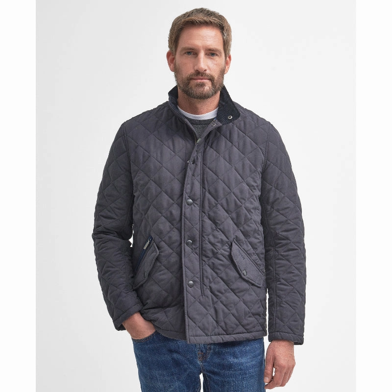 Best Deal Online Dont Miss This Deal Barbour Shoveler Mens Quilted Jacket - Navy