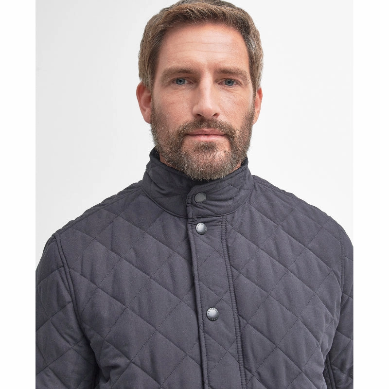 Trending Now Offer Barbour Shoveler Mens Quilted Jacket - Navy