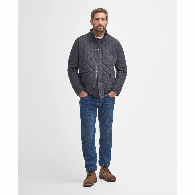 Special Online Offer Barbour Shoveler Mens Quilted Jacket - Navy
