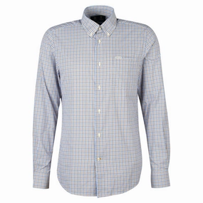 Barbour Stanhope Tailored Fit Performance Mens Shirt - Stone Exclusive Hot Pick Save More Online
