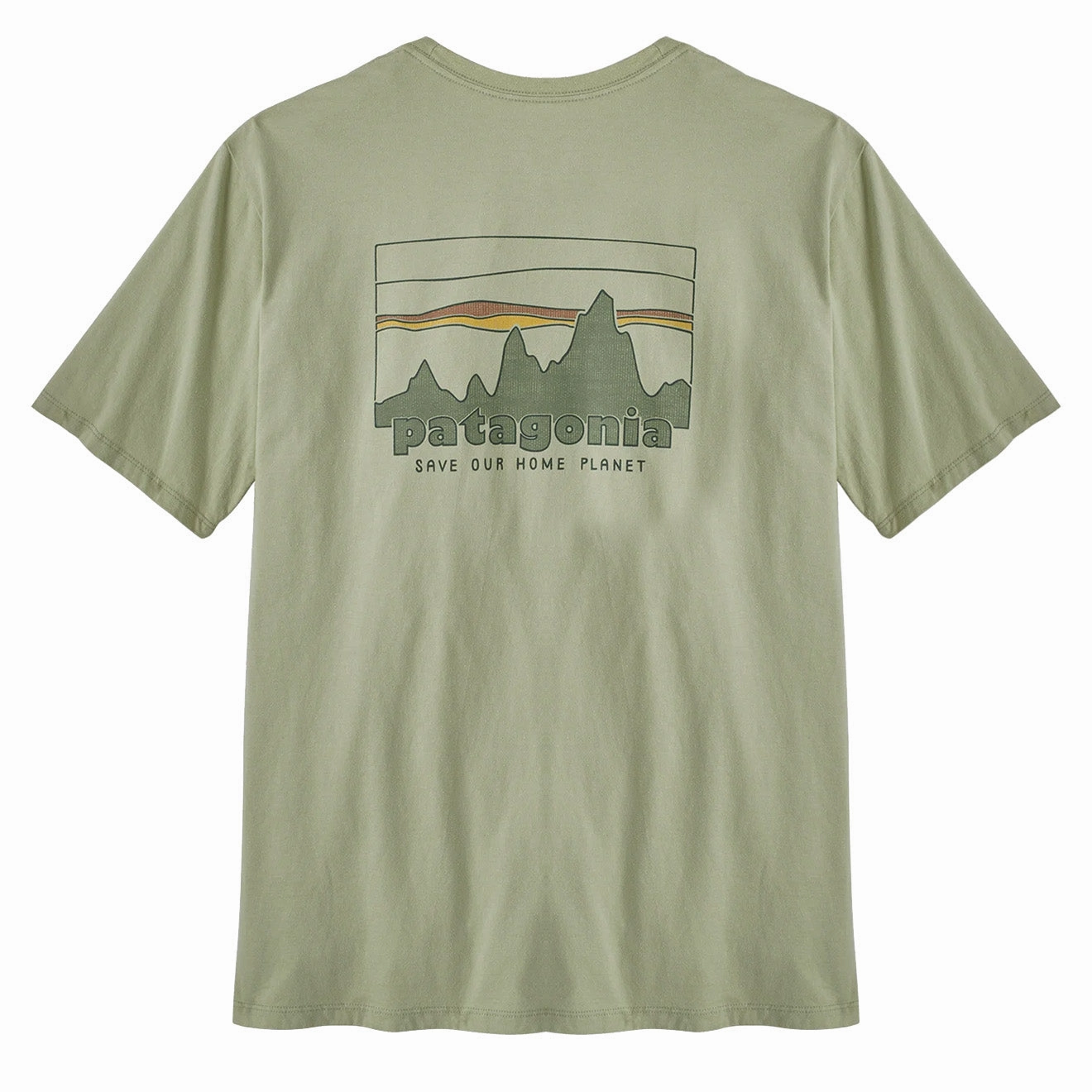 MustShop Sale Patagonia 73 Skyline Organic T-Shirt Salvia Green