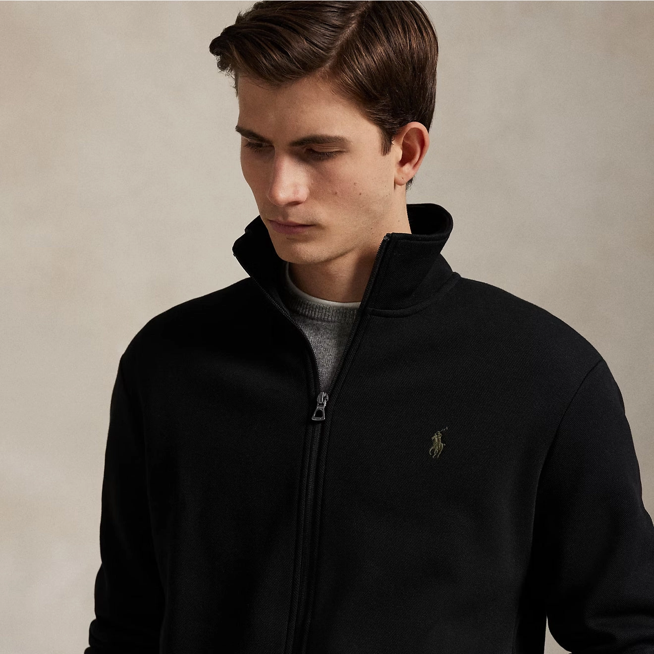 MustHave Gift Ideas Polo Ralph Lauren Double Knit Track Jacket Polo Black