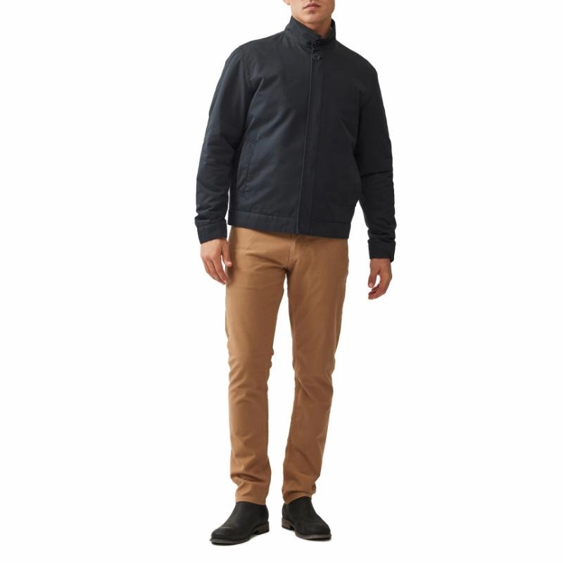 Rodd & Gunn Nairnville Park Cotton Mens Jacket - Midnight Daily Clearance Deal