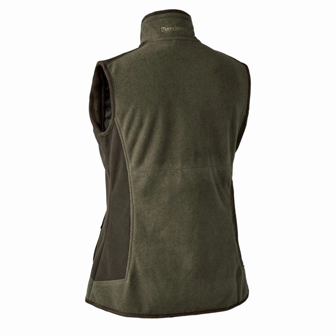 Deerhunter Womens Pam Bonded Fleece Waistcoat Graphite Green Melange Grab It Now