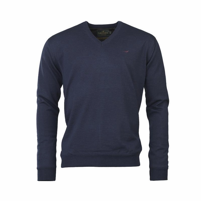 Today Only Savings Hot Price Drop Laksen Grantham Windstopper V-Neck Merino Mens Jumper - Old Navy