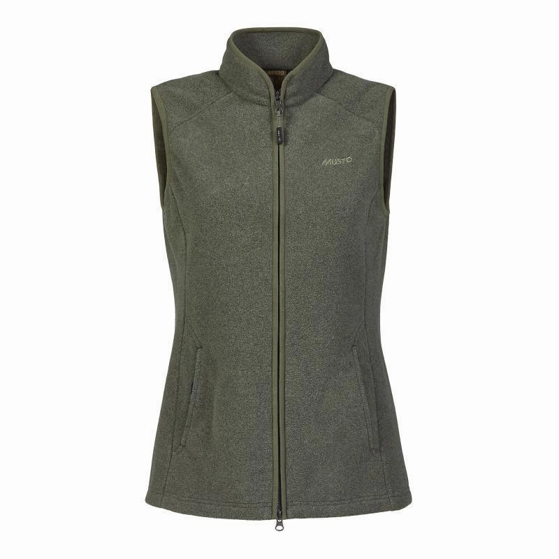 Trending Hot Deal Musto Fenland Polartec Ladies Fleece Gilet - Deep Green