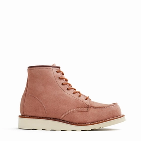 Best Deal Alert Todays Special Savings Red Wing Womens Classic 6 Inch Moc Dusty Rose Abilene Leather