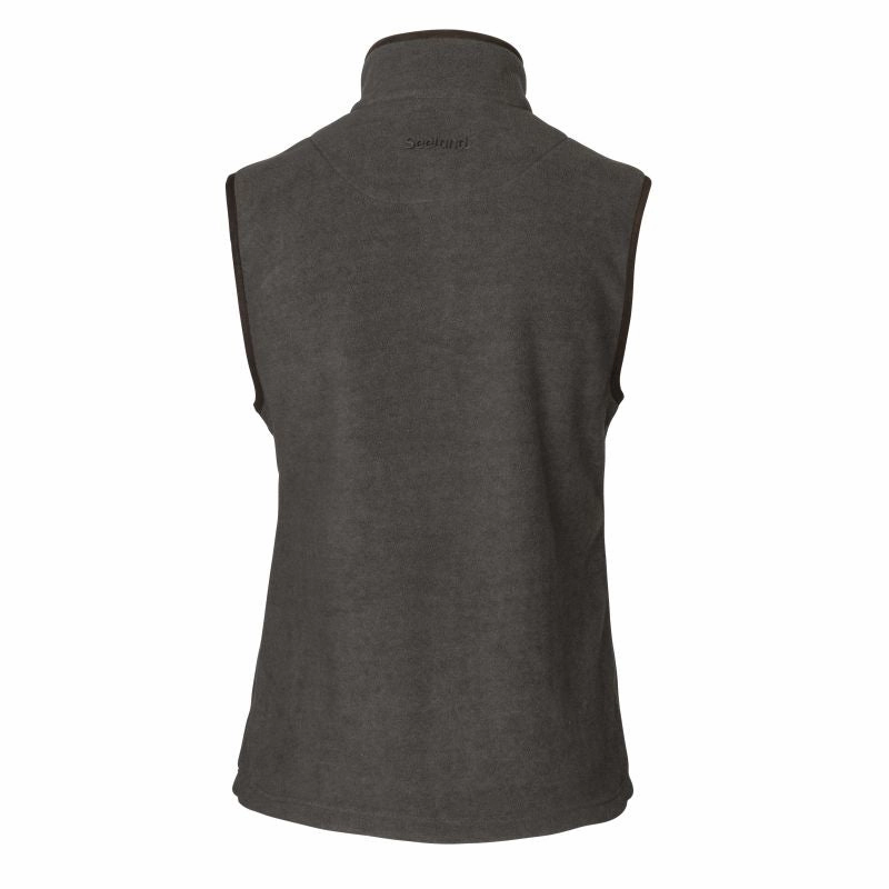 Seeland Woodcock Ivy Ladies Fleece Gilet - Dark Grey Melange Weekend Flash Offer Sweet Deal Inside