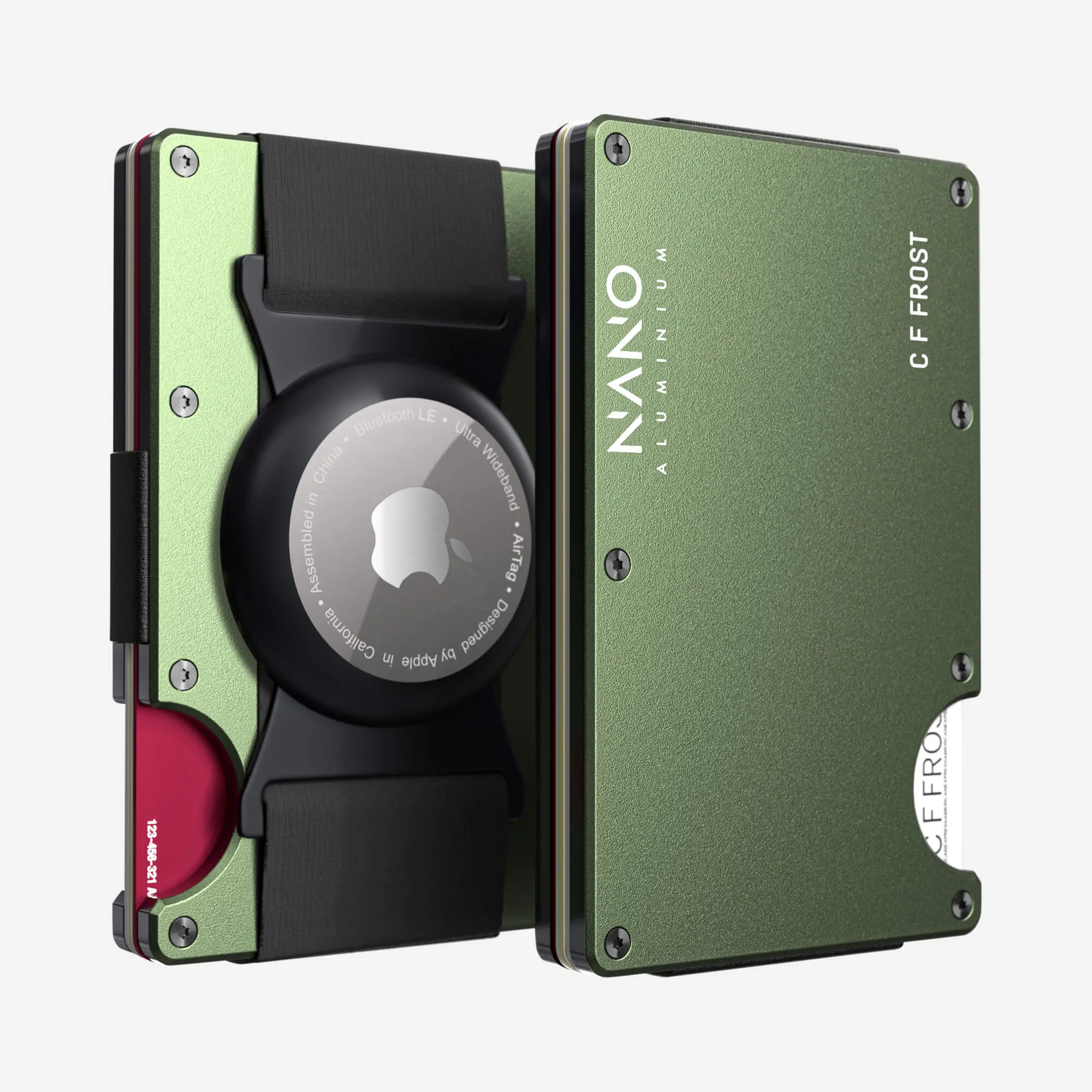 Personalised Airtag Cash Strap Wallet (Heritage Green) Shop Hot Picks Dont Wait Save