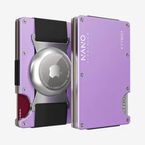 Personalised Airtag Cash Strap Wallet (Twilight Lilac) Limited Time Hot Deal Limited Stock Offer