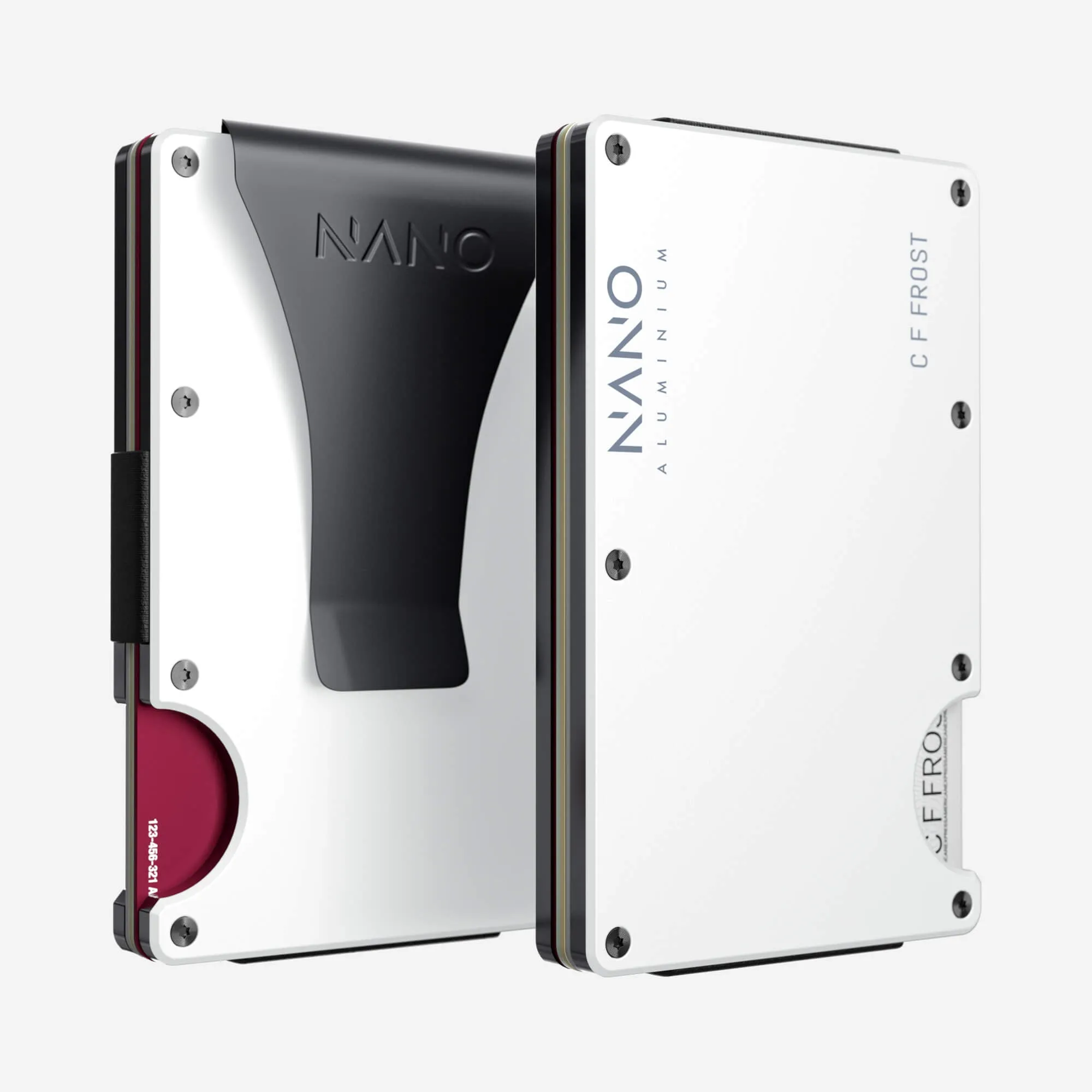 Personalised Money Clip Wallet (Carrera White) Steal the Deal Now