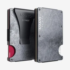Special Offer Inside Personalised Money Clip Wallet (Dark Storm)