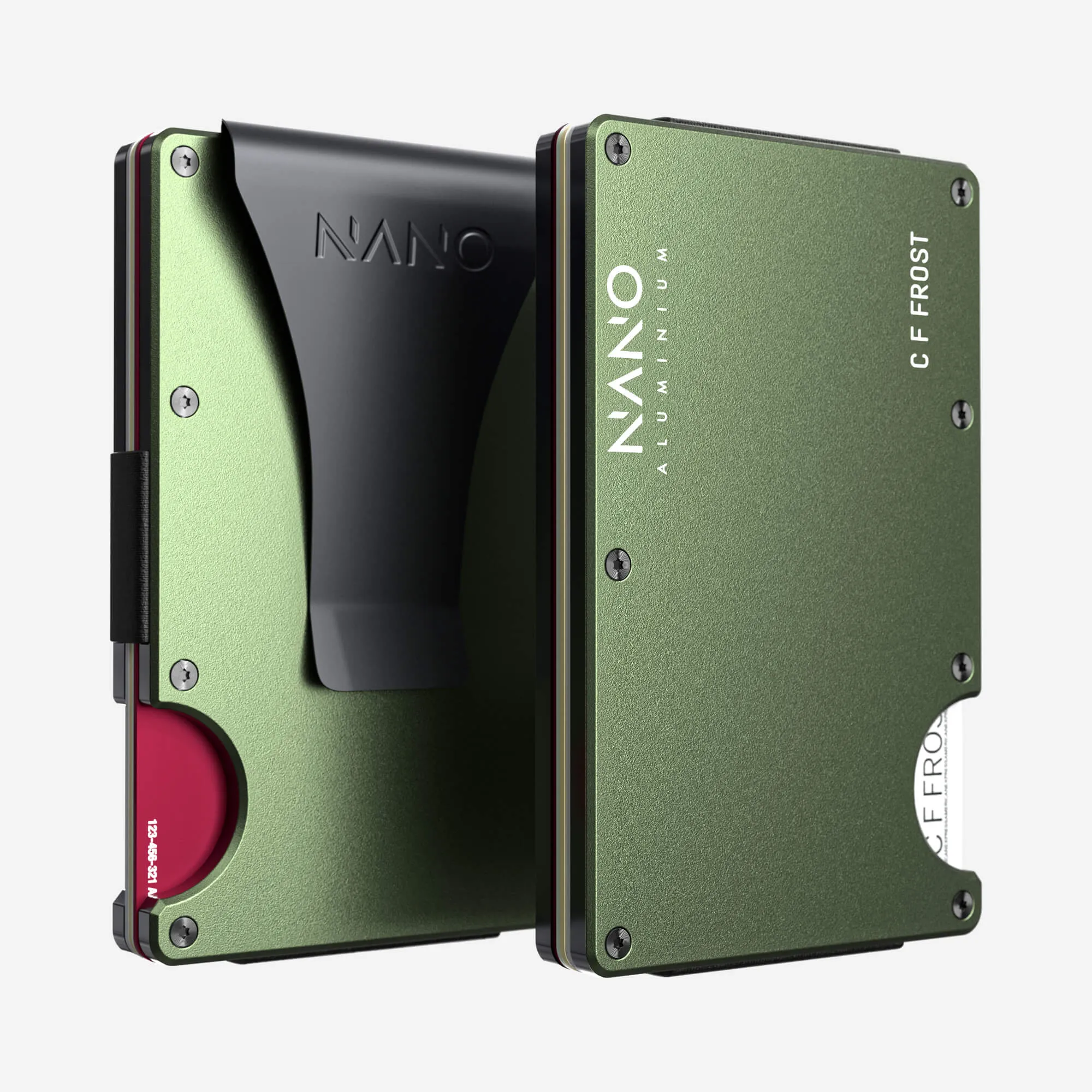 Trending Today Steal Dont Miss Hot Deals Personalised Money Clip Wallet (Heritage Green)