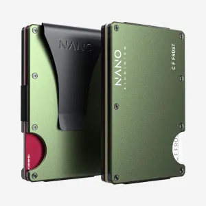 Personalised Money Clip Wallet (Heritage Green) Trending Hot Picks Exclusive Deal Inside