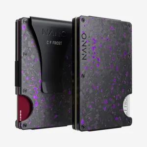 Personalised Money Clip Wallet (Nero/Viola) Big Sale Today Deal Frenzy Today