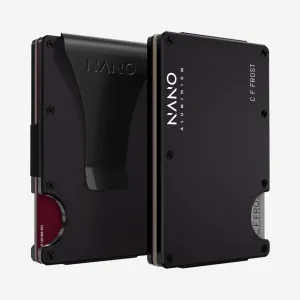 Mega Online Discount Clearance Savings Now Personalised Money Clip Wallet (Phantom Black)