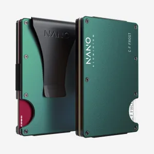 Surprise Offer Now Personalised Money Clip Wallet (Racing Green)