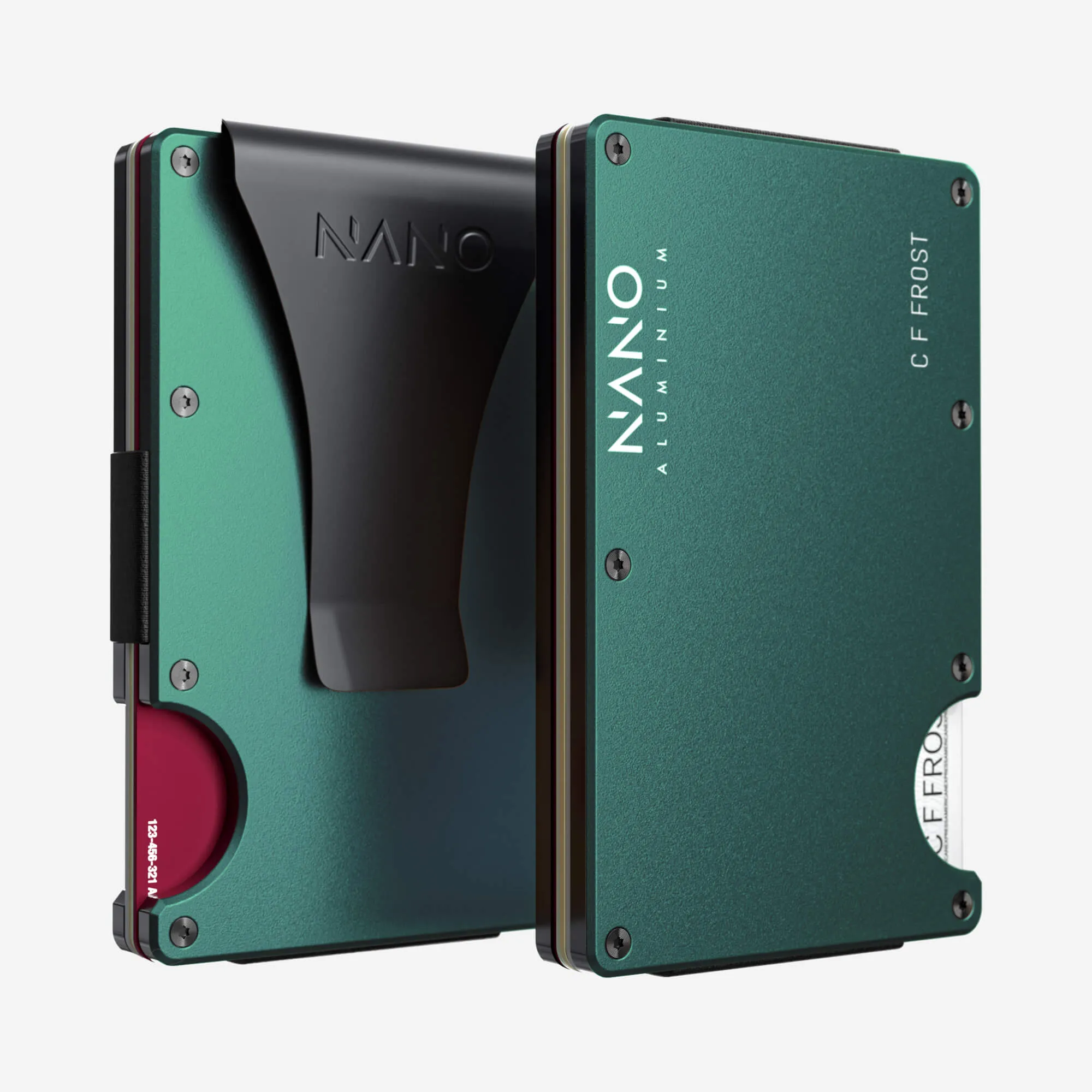 Surprise Offer Now Personalised Money Clip Wallet (Racing Green)