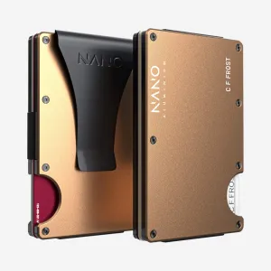 Personalised Money Clip Wallet (Spectre Gold) Hot Deals Today