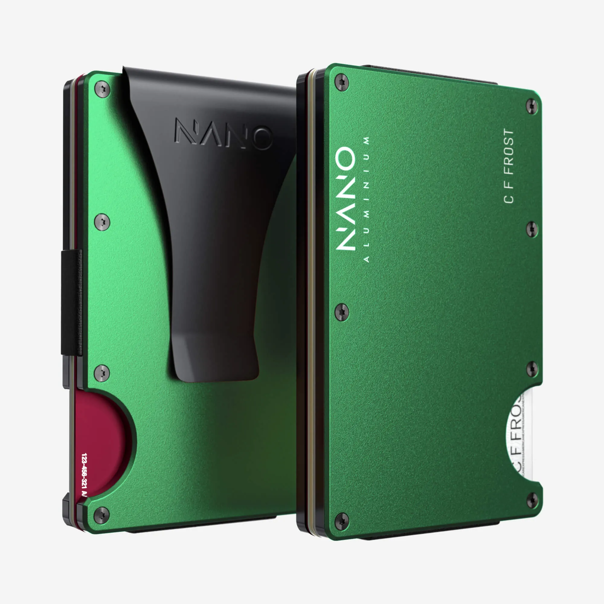 Big Hot Sale Personalised Money Clip Wallet (Viper Green)