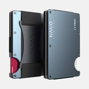 Mega Hot Offer Personalised Cash Strap Wallet (Forza Grey)