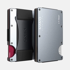 Personalised Cash Strap Wallet (Spyder Grey) Save Big Today Hot Offer Event
