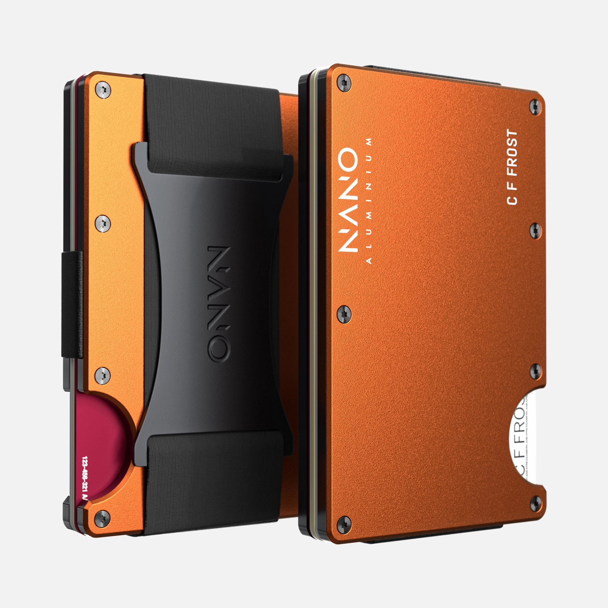 Todays Best Deal Shop Save Big Personalised Cash Strap Wallet (Ventura Orange)