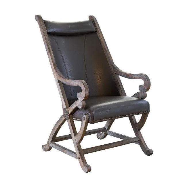 Plantation - Chair and Ottoman - Smoked Mocha - In Stock!