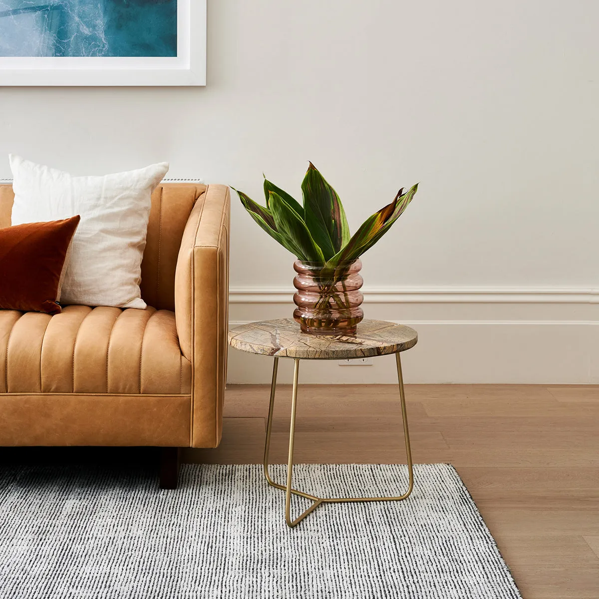 Polly Marble Side Table