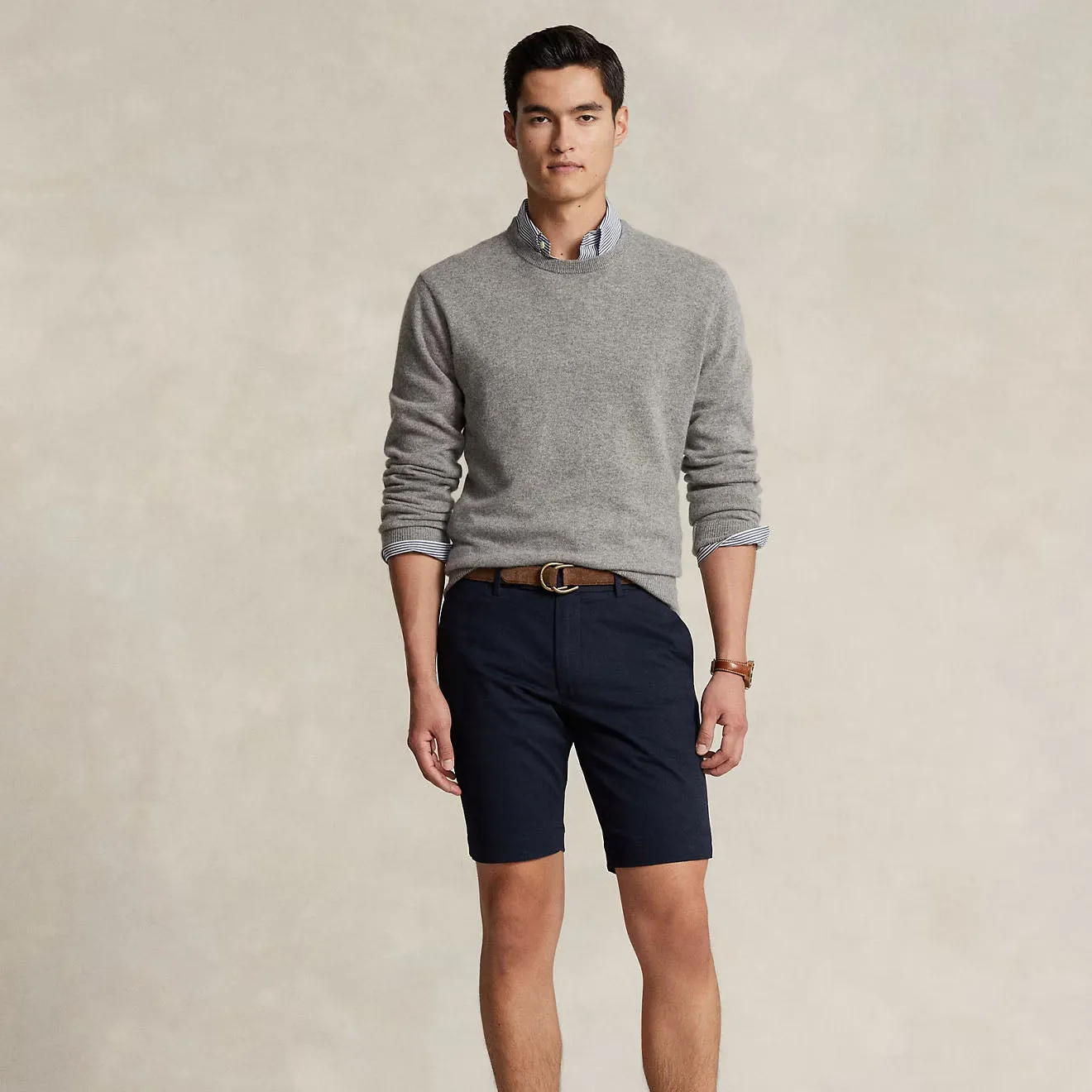 Polo Ralph Lauren 24-Cm Stretch Slim Fit Chino Short Aviator Navy MustHave Deals Flash Offer Today